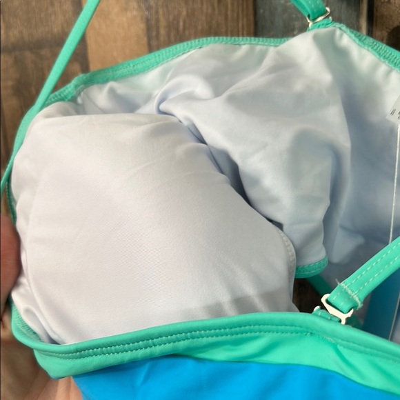 Younique Women's large Blue and Green Bikini Set - Picture 14 of 14